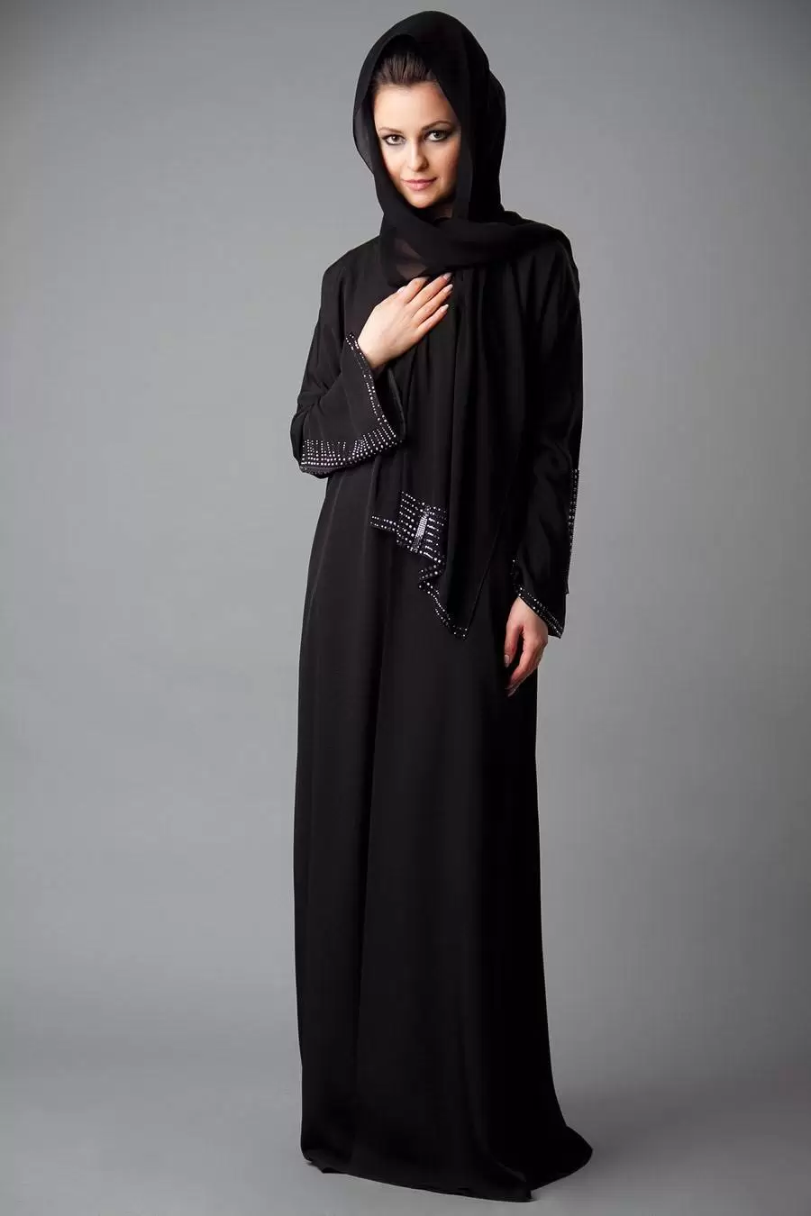 Irani Embroidered Abayas Irani Embroidered Abayas
