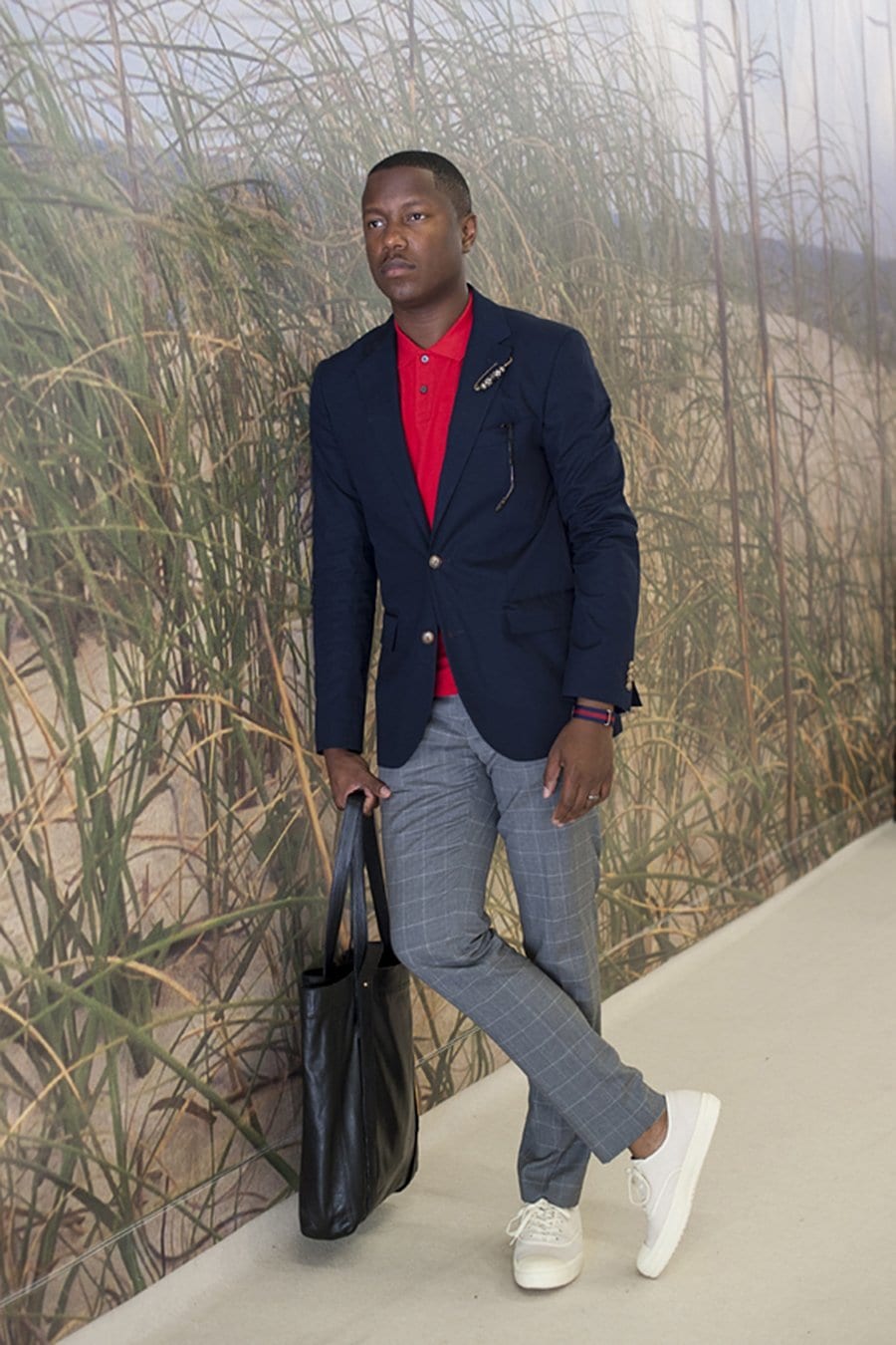 Polo shirt with blazer Polo shirt with blazer