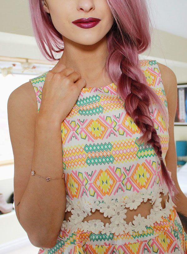 Purple Pink Braid