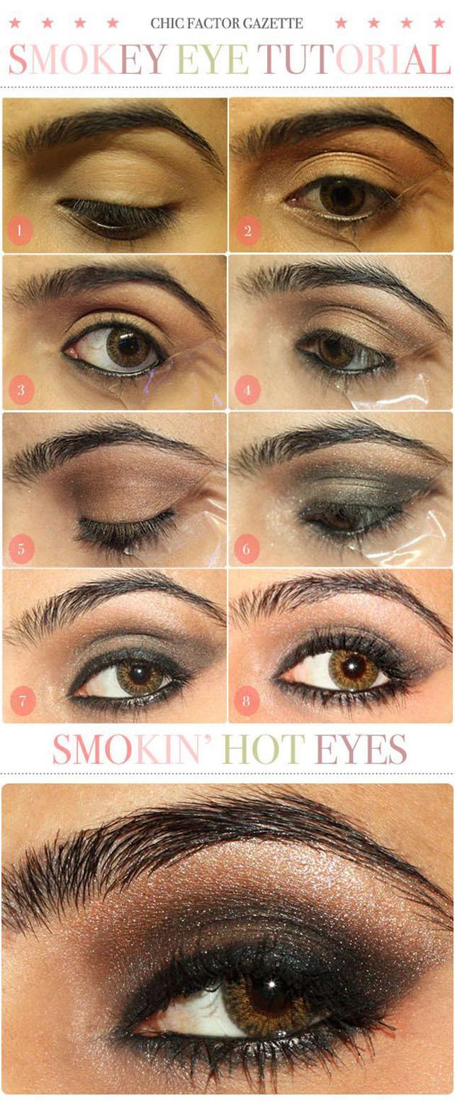 25 Easy And Dramatic Smokey Eye Tutorials This Season 25 Easy And Dramatic Smokey Eye Tutorials This Season