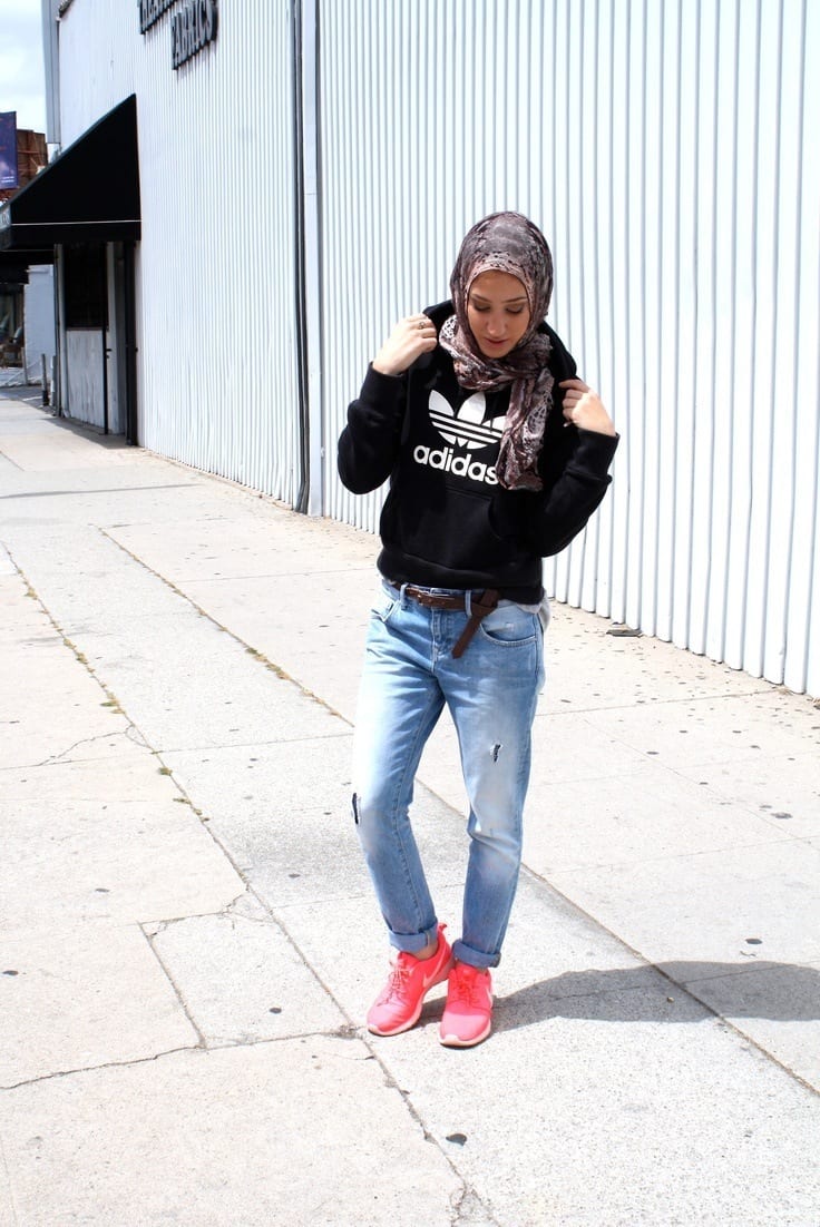 Sports look with hijab Sports look with hijab