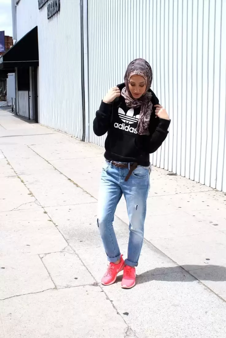 Sports look with hijab Sports look with hijab