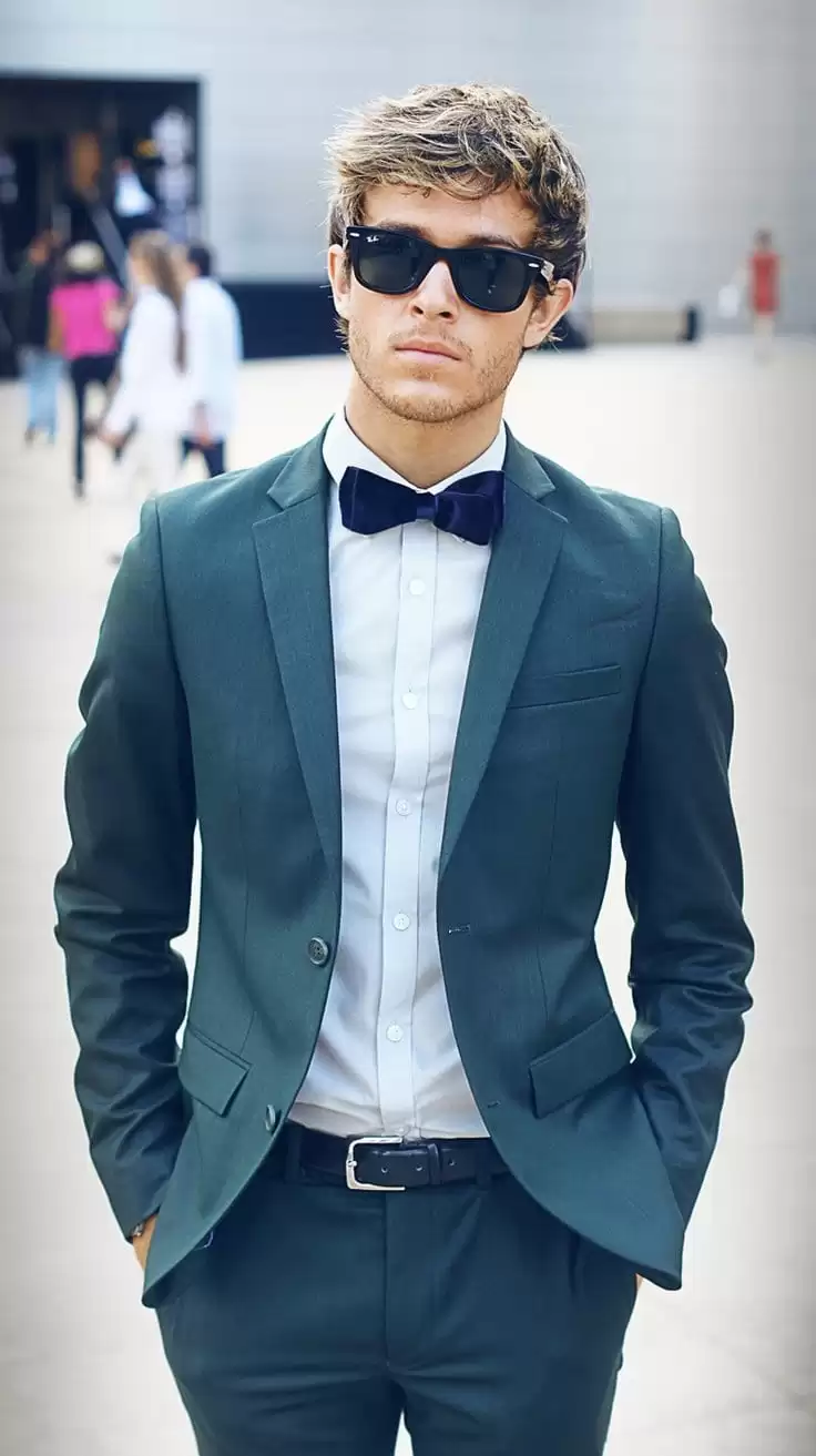 Stylish men in bow tie Stylish men in bow tie