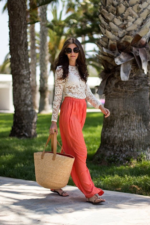 28 Modern Ways To Wear Palazzo Pants With Other Outfits