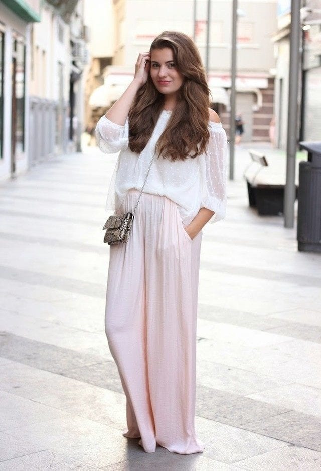 chiffon palazzo pants