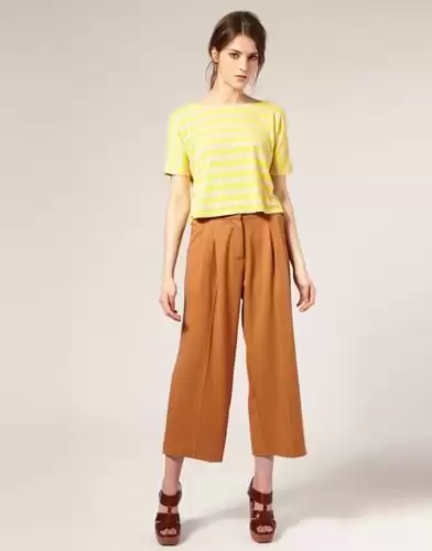 Cropped Palazzo Pants Cropped Palazzo Pants