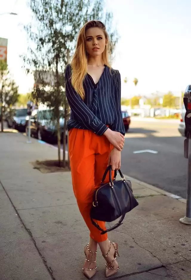 orange baggy pants orange baggy pants