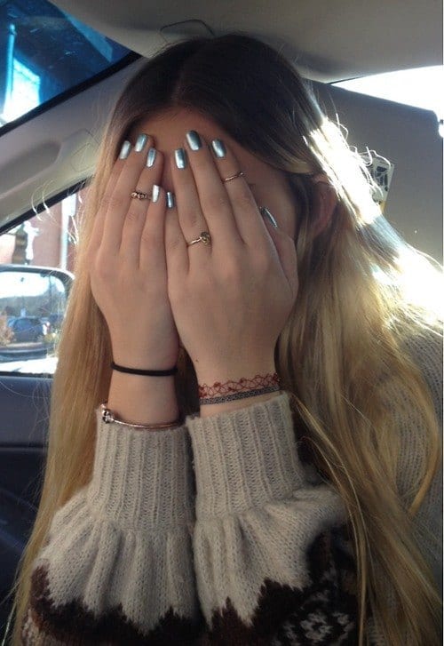 Cute metallic nail designs Cute metallic nail designs