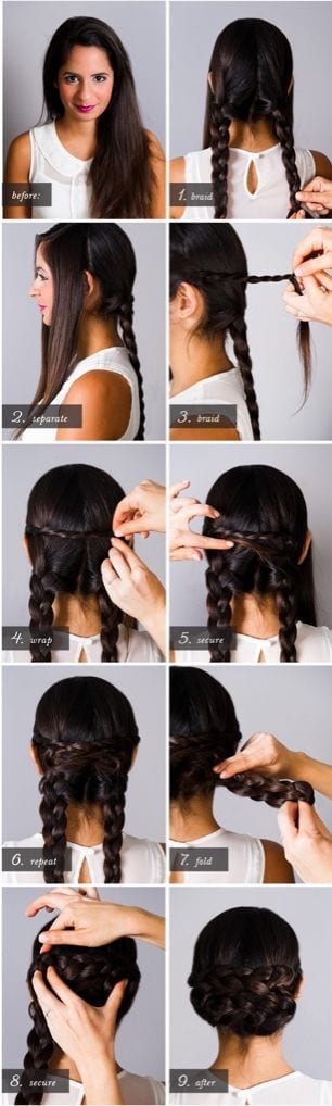 20 Cute And Easy Braided Hairstyle Tutorials