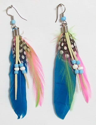 20 Most Amazing Feather Earrings for this Season#