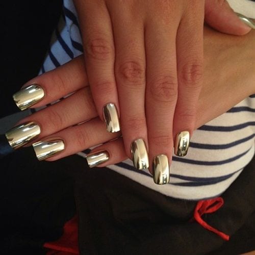 Funky mirror Nails Funky mirror Nails