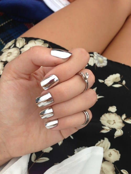 Mirror nail polish ideas Mirror nail polish ideas
