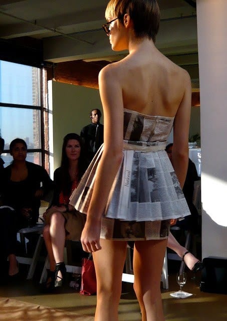 Newspaper short dresses Newspaper short dresses