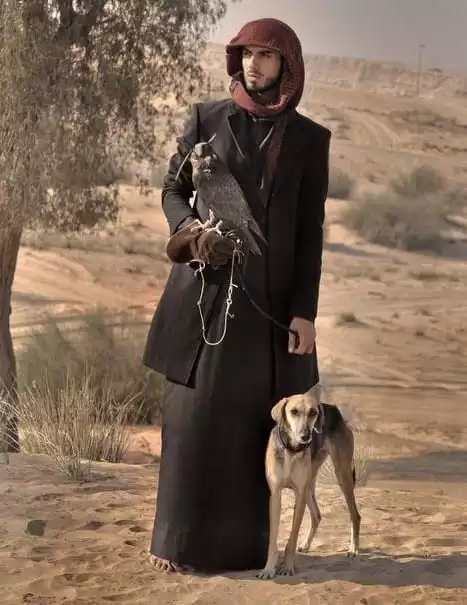 Omar Borkan black dress Omar Borkan black dress