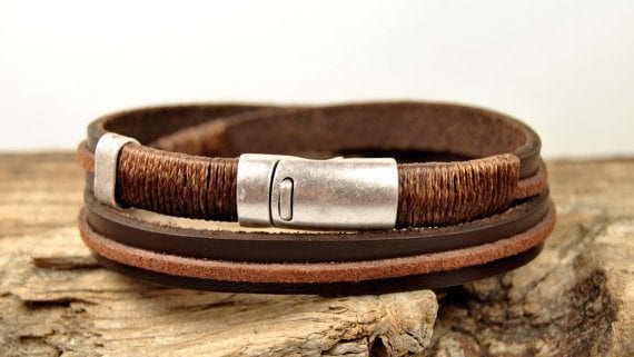 35 Most Trendy And Cool Leather Bracelets For Men Stylish Handmade Leather Bracelet