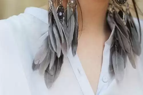Trendy Feather Earrings Trendy Feather Earrings