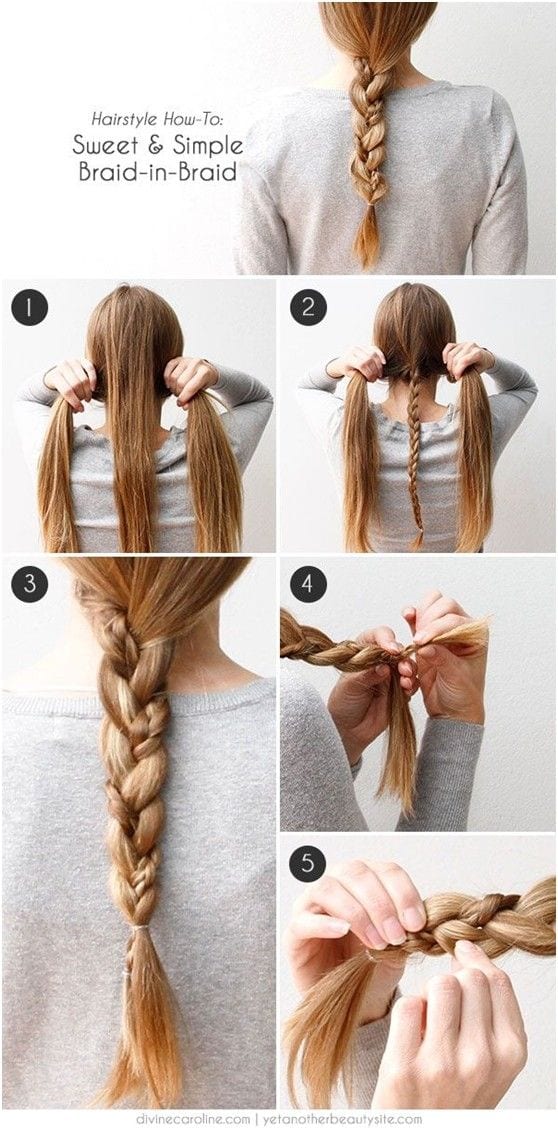 20 Cute and Easy Braided Hairstyle Tutorials 20 Cute and Easy Braided Hairstyle Tutorials