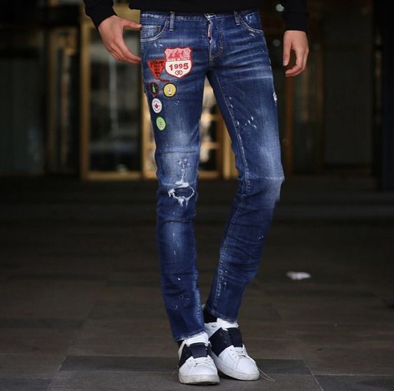 funky jeans for boys