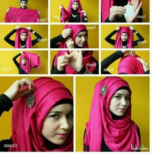 How to Wear Hijab Step by Step Tutorial in 15 Styles