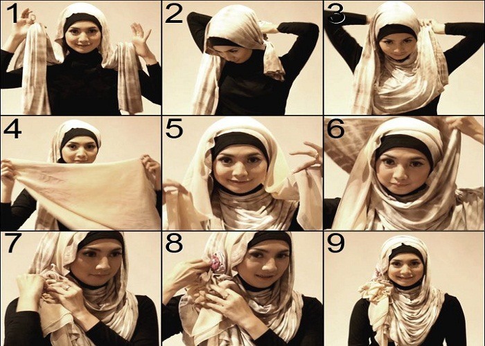 Latest style Hijab Tutorial