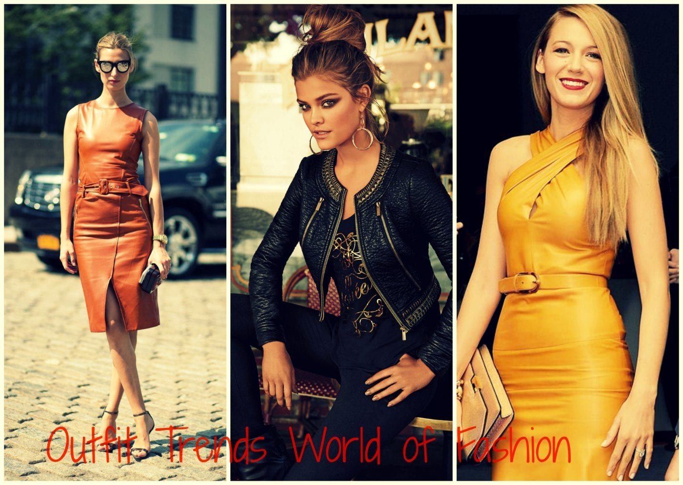 Sexy Leather Dresses -12 Stylish ways to Wear Leather Dress