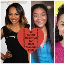 20 Cute Hairstyles For Black Teenage Girls 2019