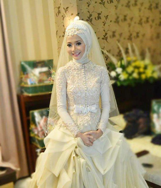 Hijab Wedding Dresses-30 Islamic Wedding Dresses for Brides