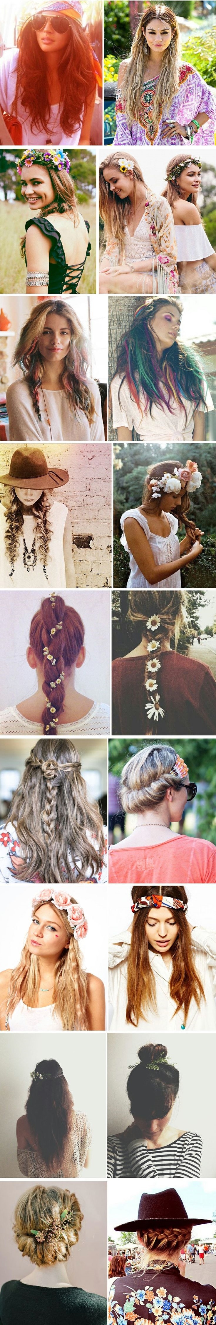 Boho hairstyles for teenage girls