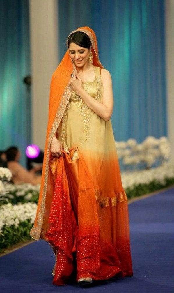 Designers Mehndi Dresses