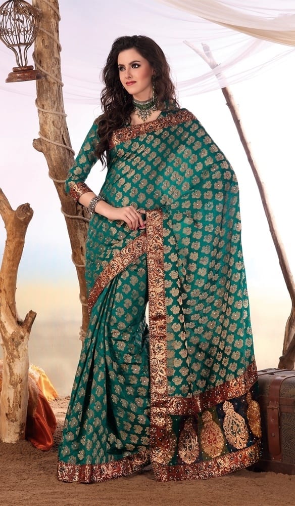 Designers sarees trends