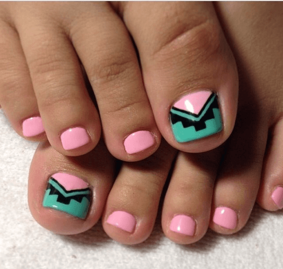 cool toe nail designs