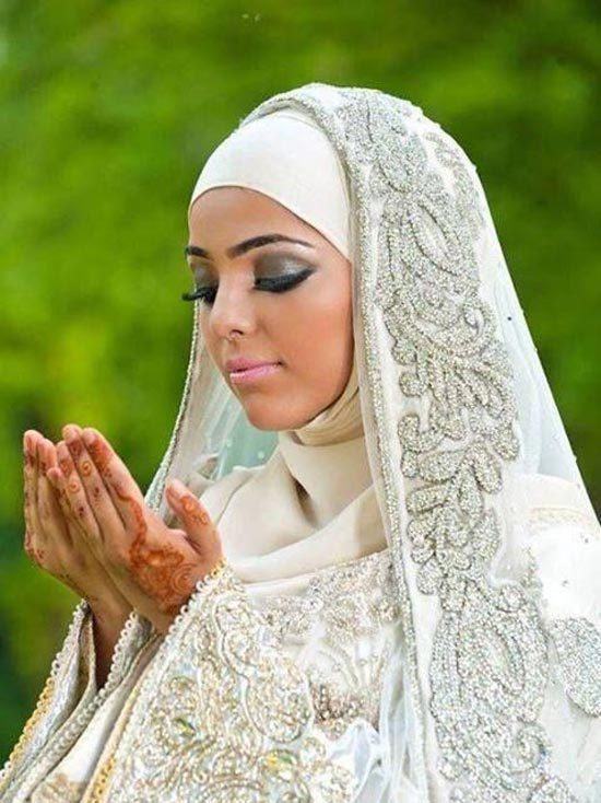 Hijab Wedding Dress Gown