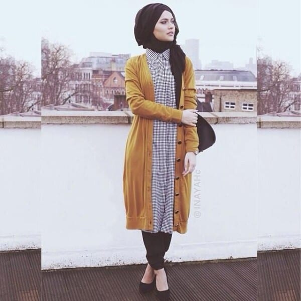 style winter hijab