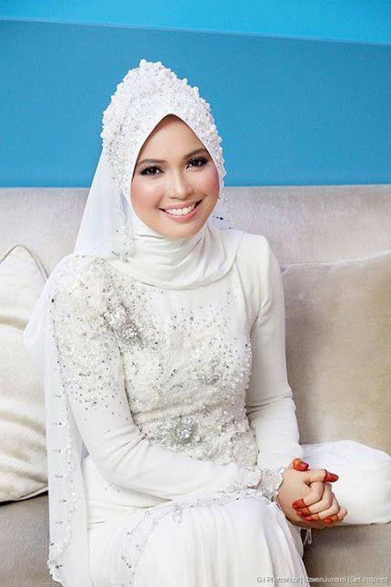  Hijab  Wedding  Dresses  30 Islamic Wedding  Dresses  for Brides