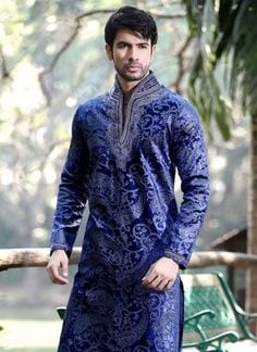 Printed Kurtas men fashion