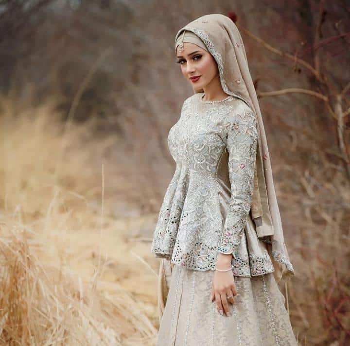 Bridal Hijabs styles (14)