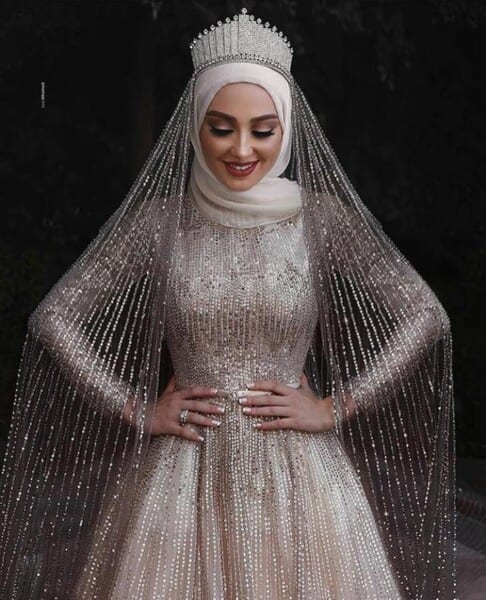 30 Beautiful Hijab Wedding Dresses with Styling Tips