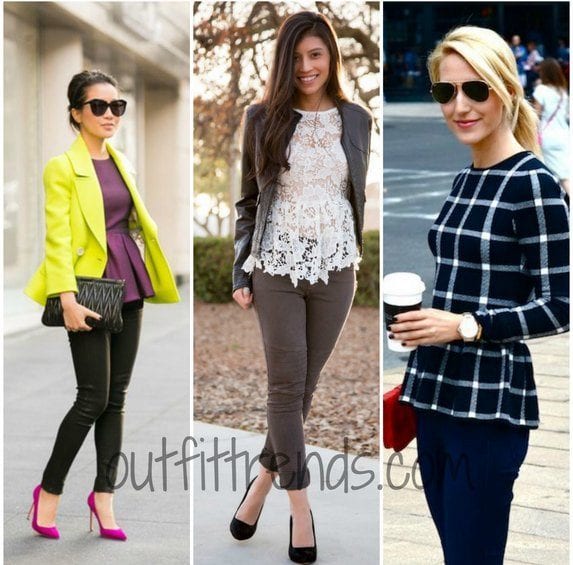 peplum tops 2015 fashion