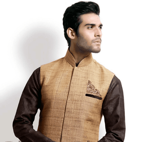 shalwar kameez with waist coat style