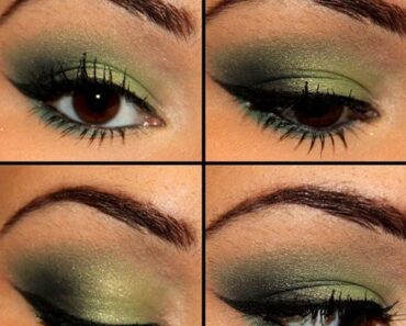 Best-Green-Smokey-Eye-Make-Up-Ideas-Looks-Pictures