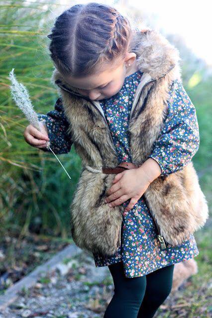 braided hairstyle for baby girls