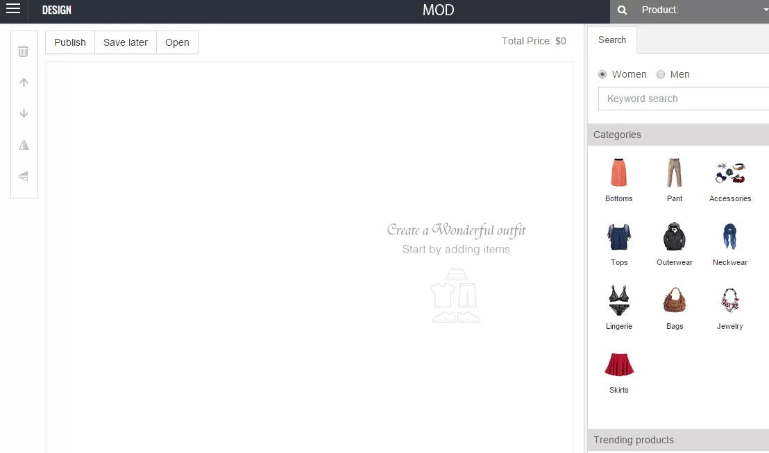 easy way to create own outfit