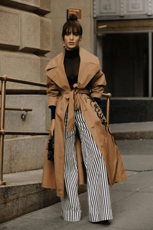 ways to wear long coats this winter