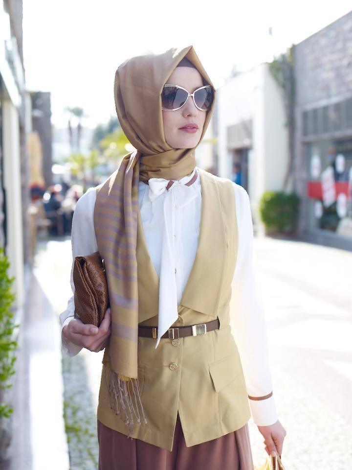  Hijab office Wear 12 Ideas to Wear Hijab at Work Elegantly