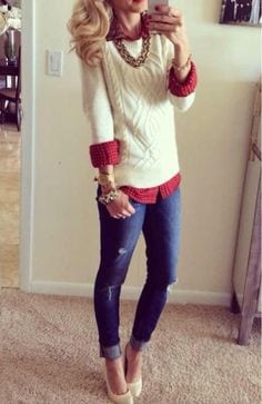 skinny teens winter style