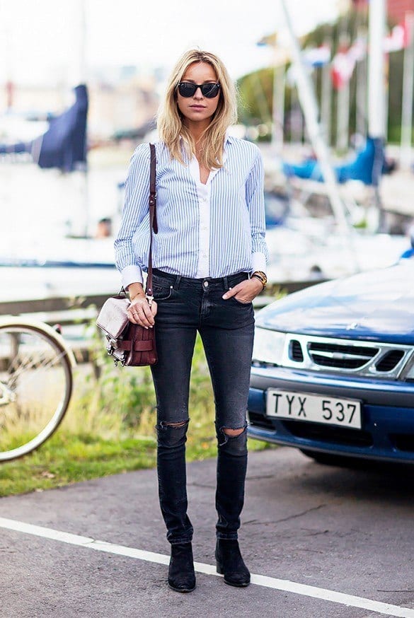 22 Stylish Outfits to Wear with Long Boots This Season