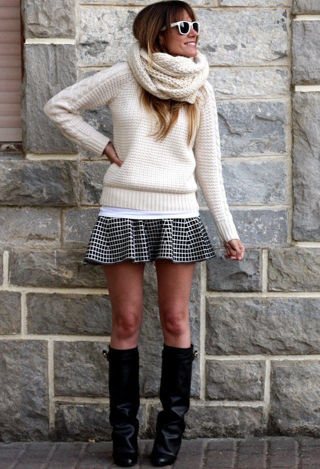 how to wear skirts in winter (11)