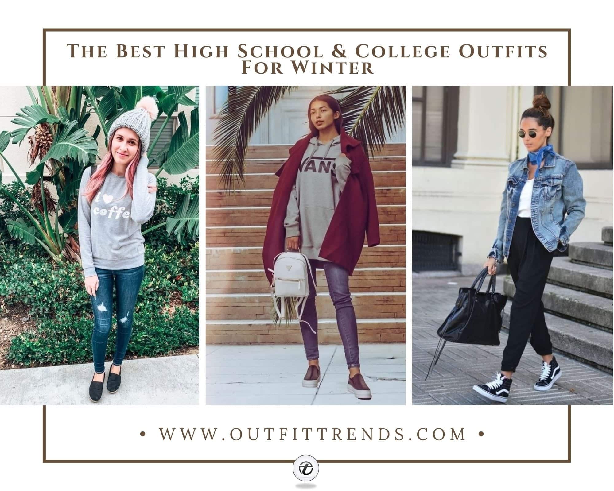 winter outfits for college girls