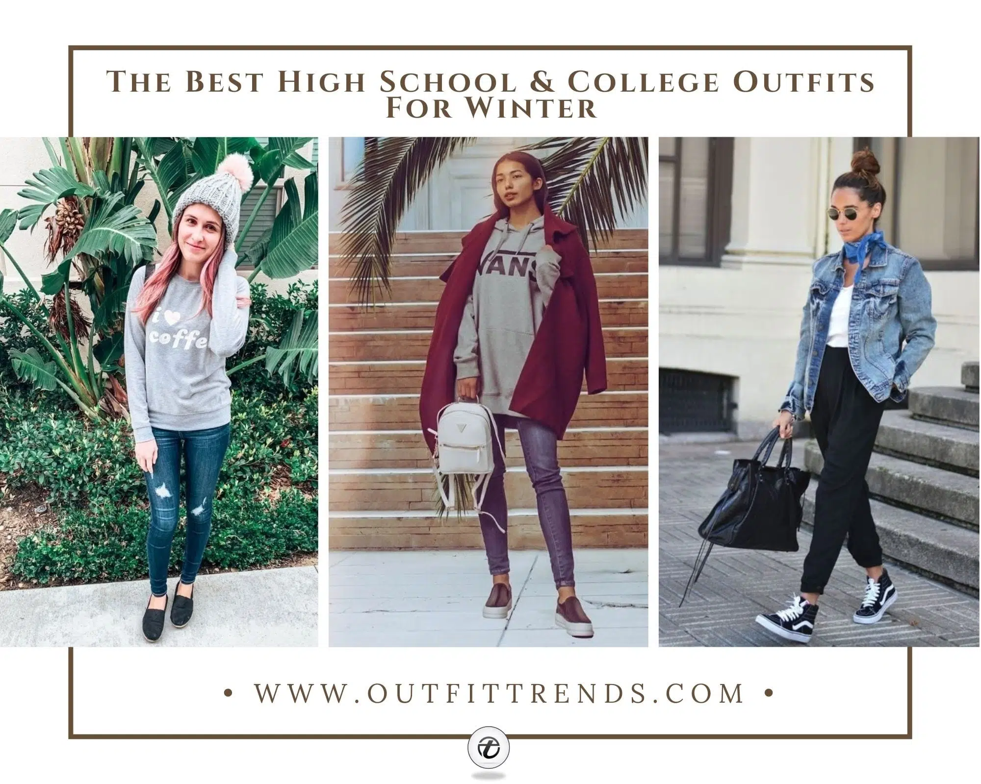 25 Cutest Winter Outfits For College & High School Girls 25 Cutest Winter Outfits For College & High School Girls
