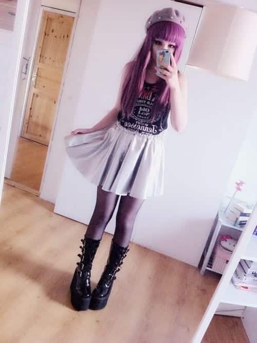 How to Dress Goth ? 12 Cute Gothic Styles Outfits Ideas